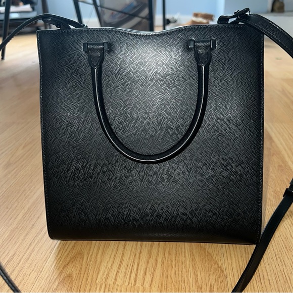 YSL Uptown Tote Bag (Black) - Picture 3 of 11
